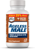 Free Testosterone Booster Supplement for Men 76 Tablets - Natural