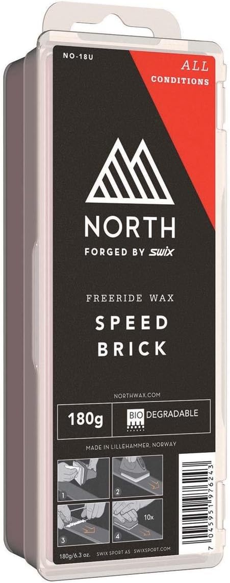 Swix Red Speed Brick All Conditions Wax 180g