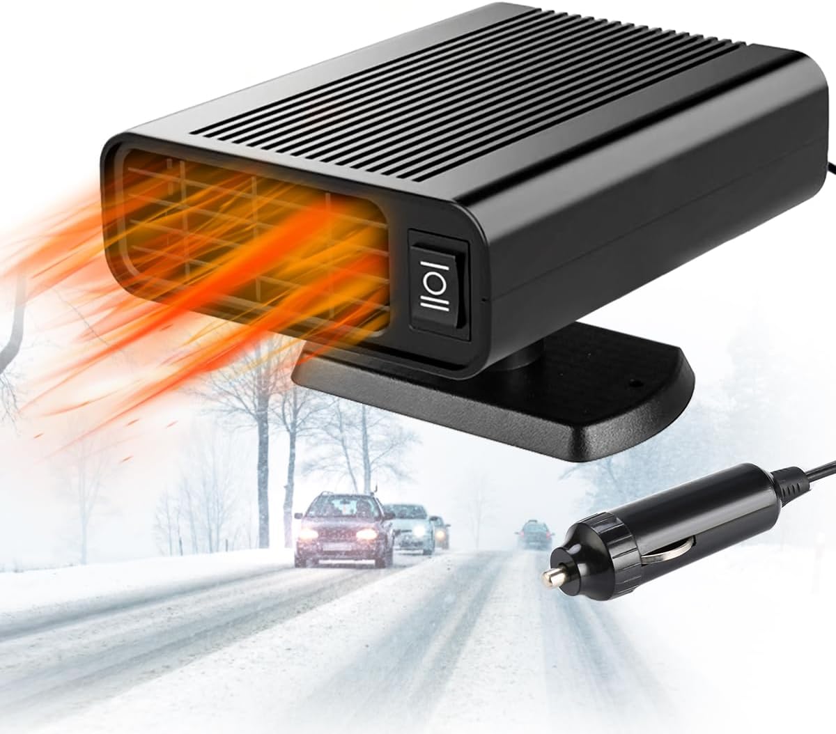 Fast Heat & Defrost Car Heater by Showvigor