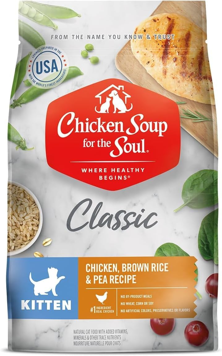 Chicken Soup for The Soul Premium Dry Kitten Food for Health