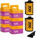 Kodak Gold 200 35mm Film Bundle, 9 Rolls - Reliable Color Performance