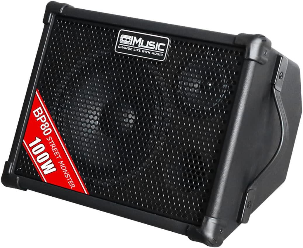 Portable 100W Bluetooth Guitar Amp by COOLMUSIC