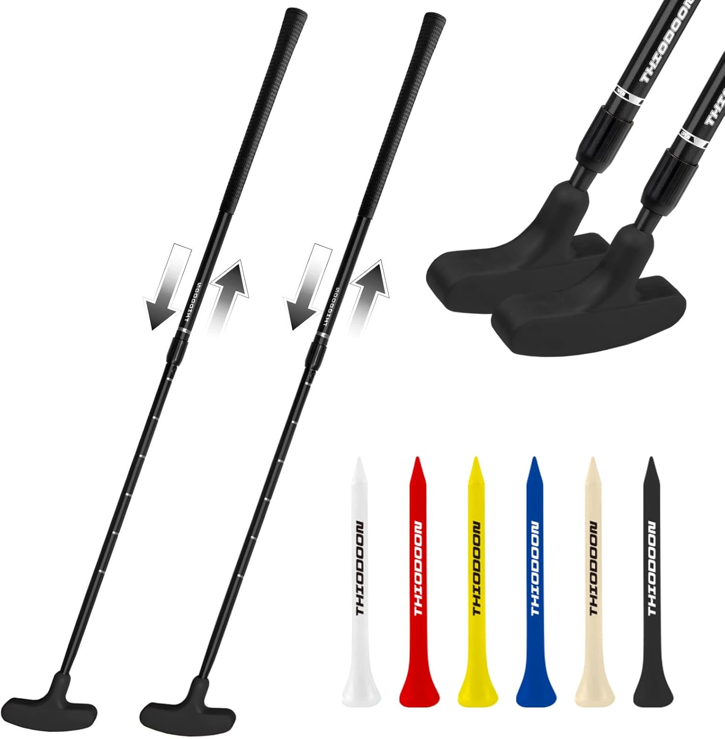 THIODOON Two-Way Golf Putter for All Ages and Skill Levels