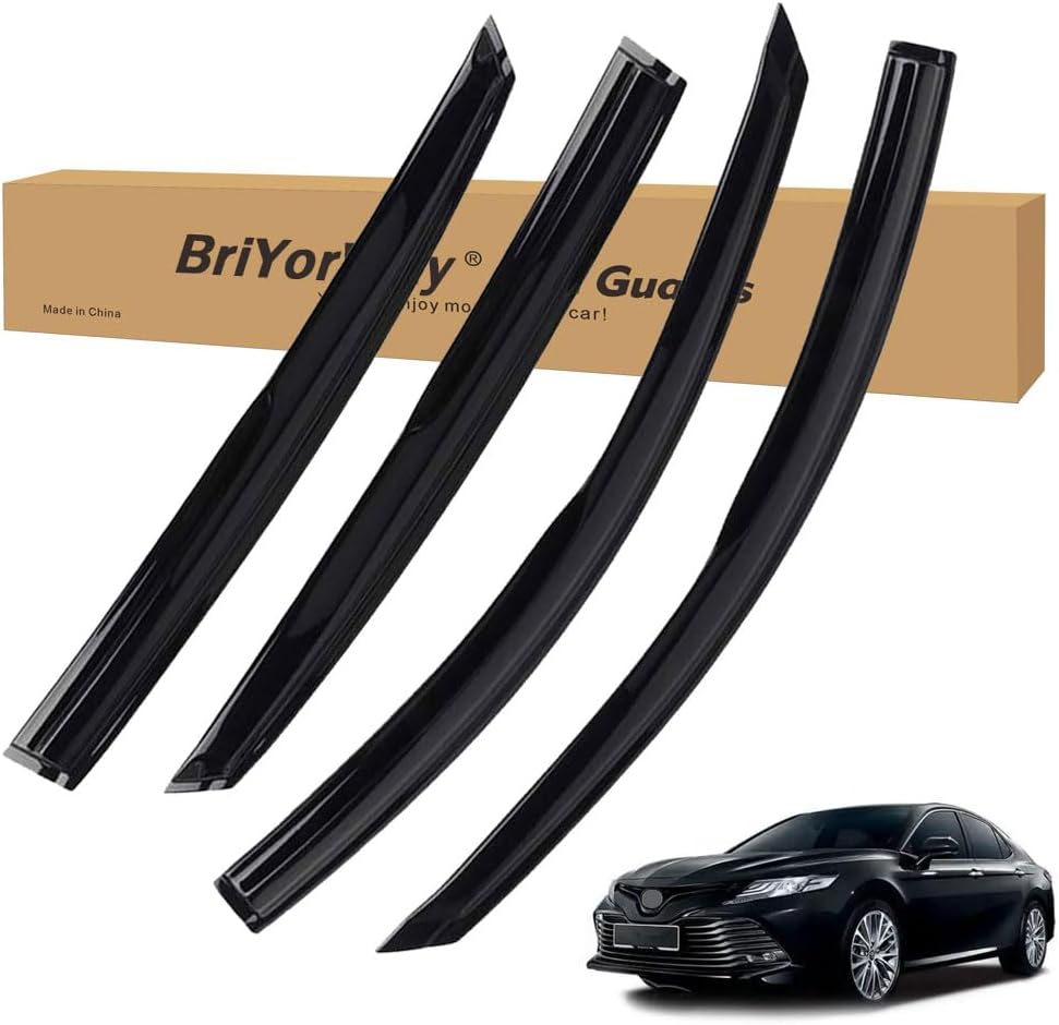 Vent Shades Rain Guards for Toyota Camry 2018 2019 2020 2021 2022 2023