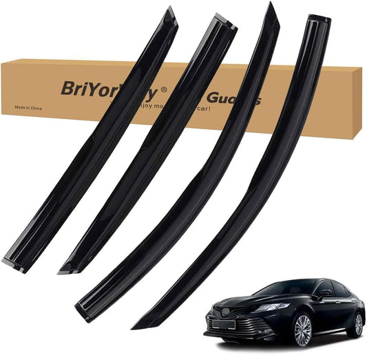 Vent Shades Rain Guards for Toyota Camry 2018 2019 2020 2021 2022 2023