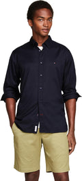 Everyday Classic Long Sleeve Poplin Shirt by Tommy Hilfiger