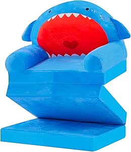Kids Couch Fold Out Soft Toddler Chair for Comfy Playtime