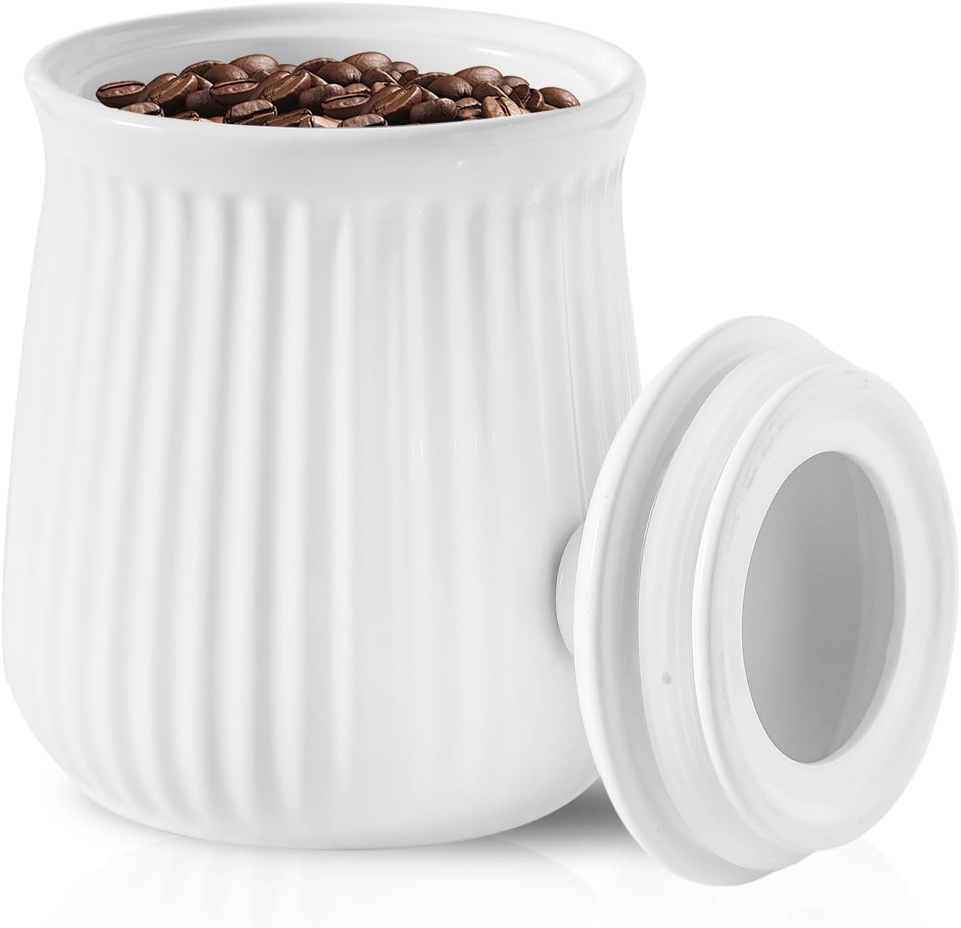 Airtight Ceramic Food Storage Containers for Kitchen Organization