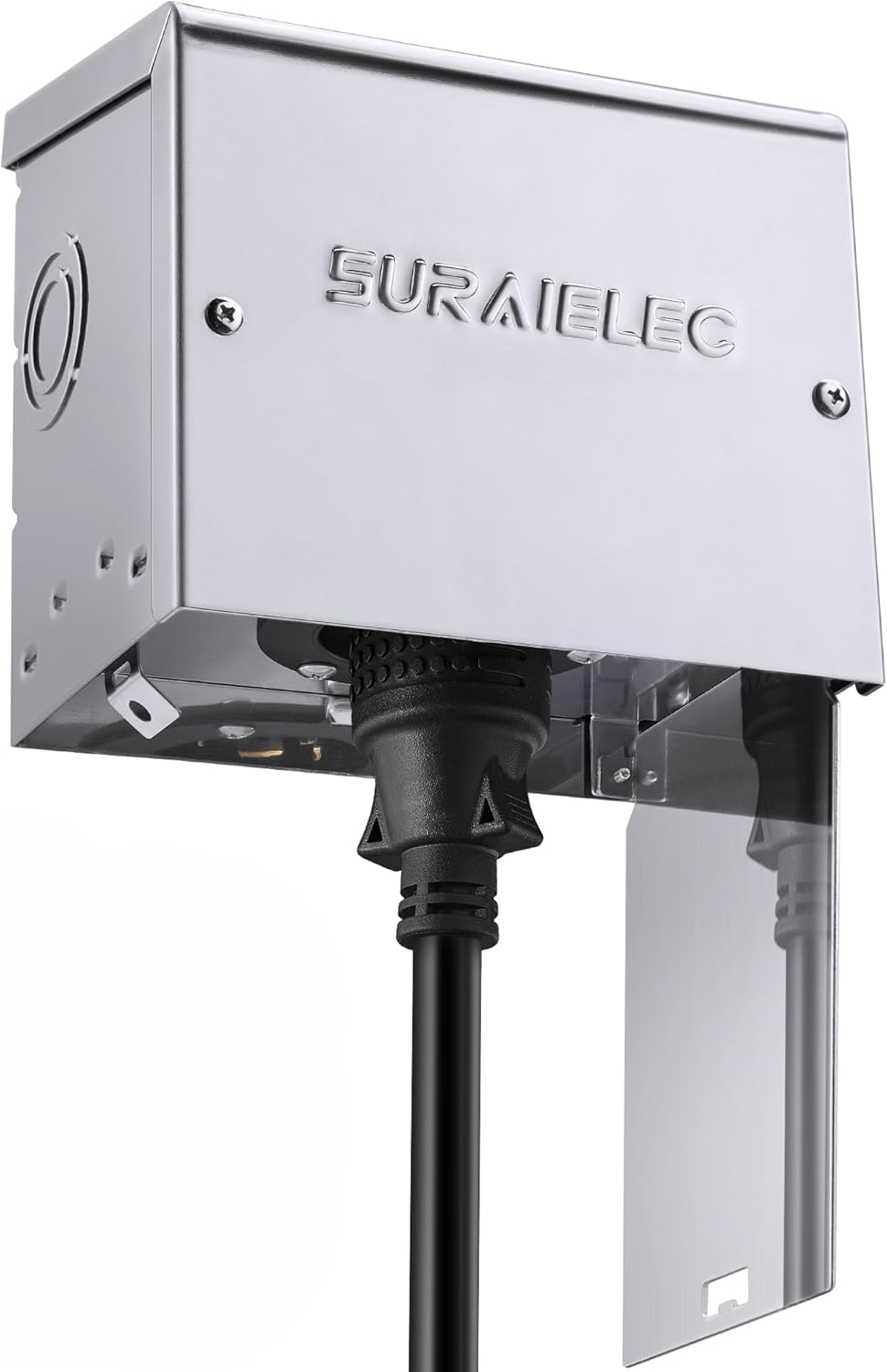 SURAIELEC 50 Amp Generator Power Inlet Box for Reliable Use