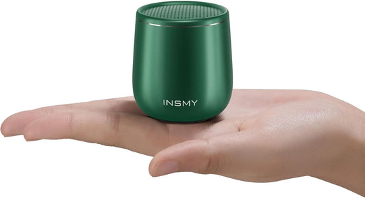 INSMY Waterproof Mini Speaker: Punchy Bass, Stereo Pairing