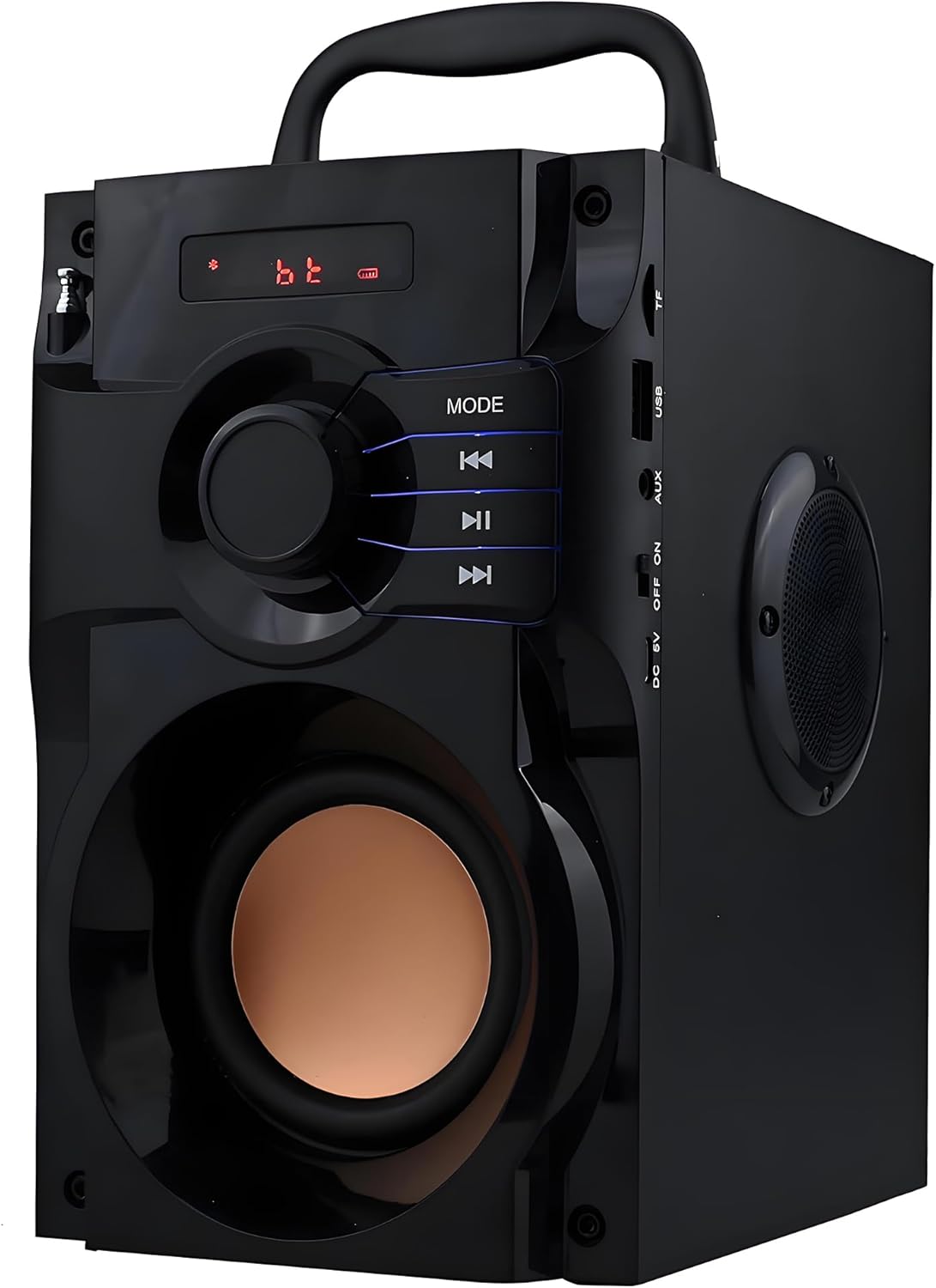 VIGROS Bluetooth Speaker: Portable Subwoofer Bass for Party & Christmas