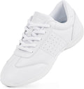 CADIDL Cheer Shoes for Women White Athletic Dance Shoes - Supportive