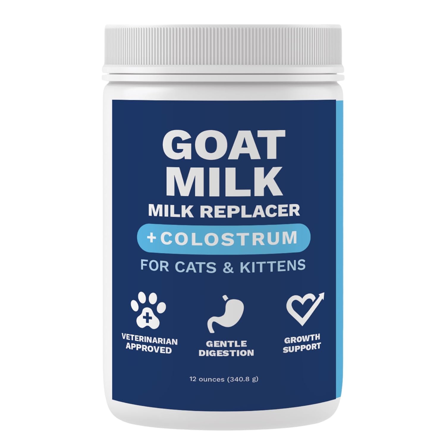 Kitten Milk Replacement Powder with Colostrum for Cats & Kittens