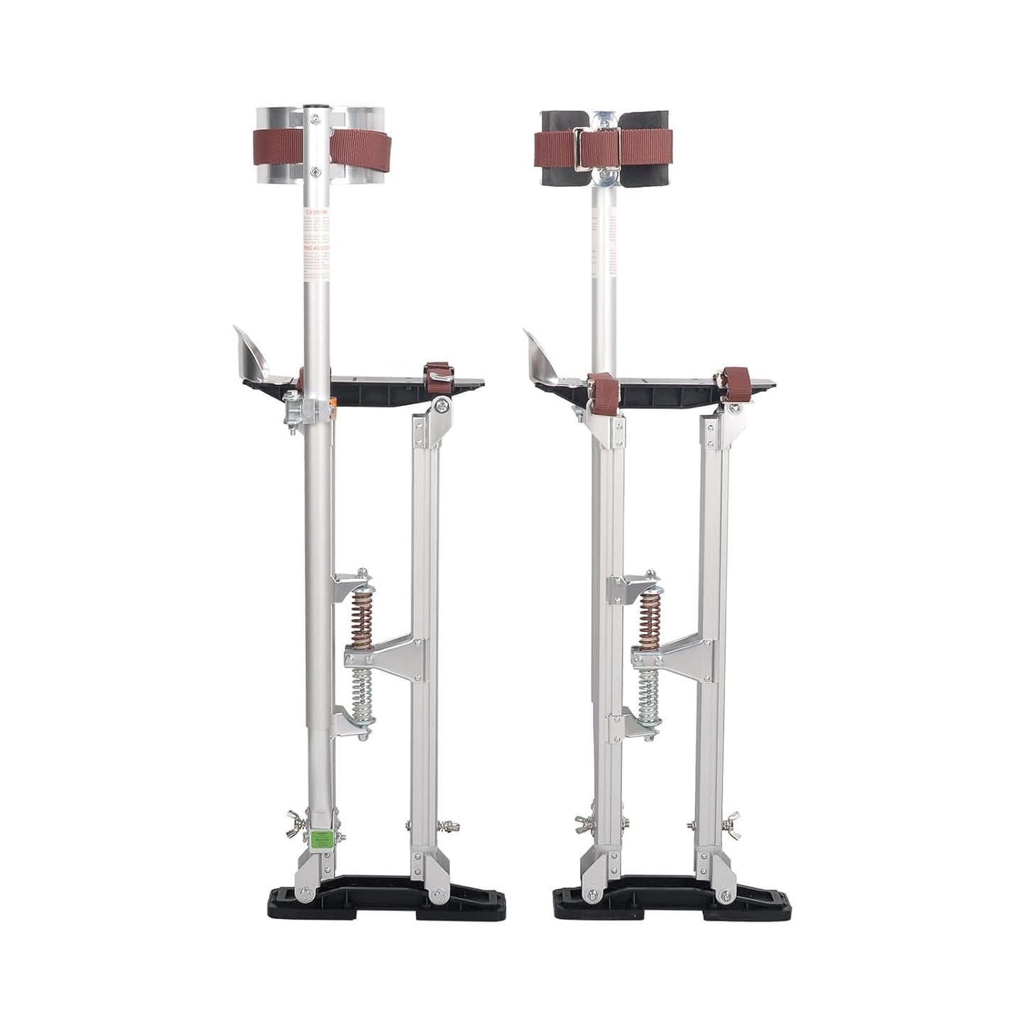Silver Drywall Stilts for Painting and Finishing Tasks
