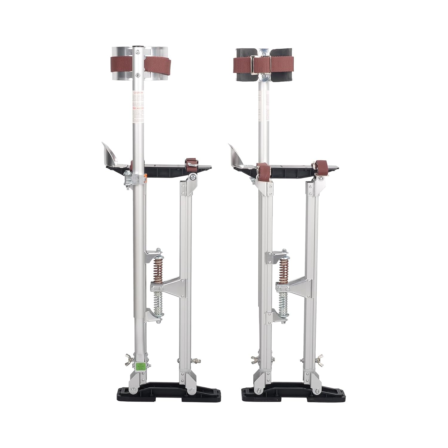 Silver Drywall Stilts for Painting and Finishing Tasks