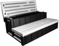 Confer Plastics Two Tier 36in Storage Hot Tub Step - Sturdy Outdoor