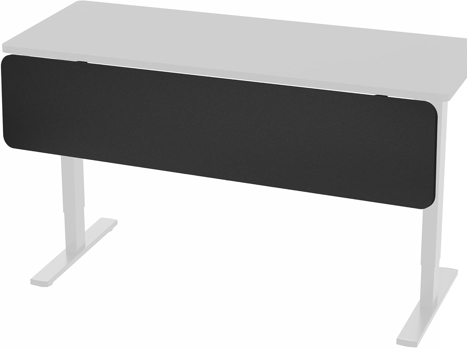 VIVO Laminate 59 x 12 inch Modesty Panel for Office Privacy