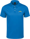 FOCO NFL Los Angeles Chargers Team Logo Performance Polo