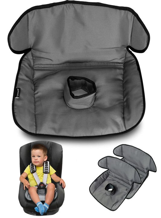 Protective Potty Training Car Seat Covers | Keep Seats Dry! (Grey) Pack of 2