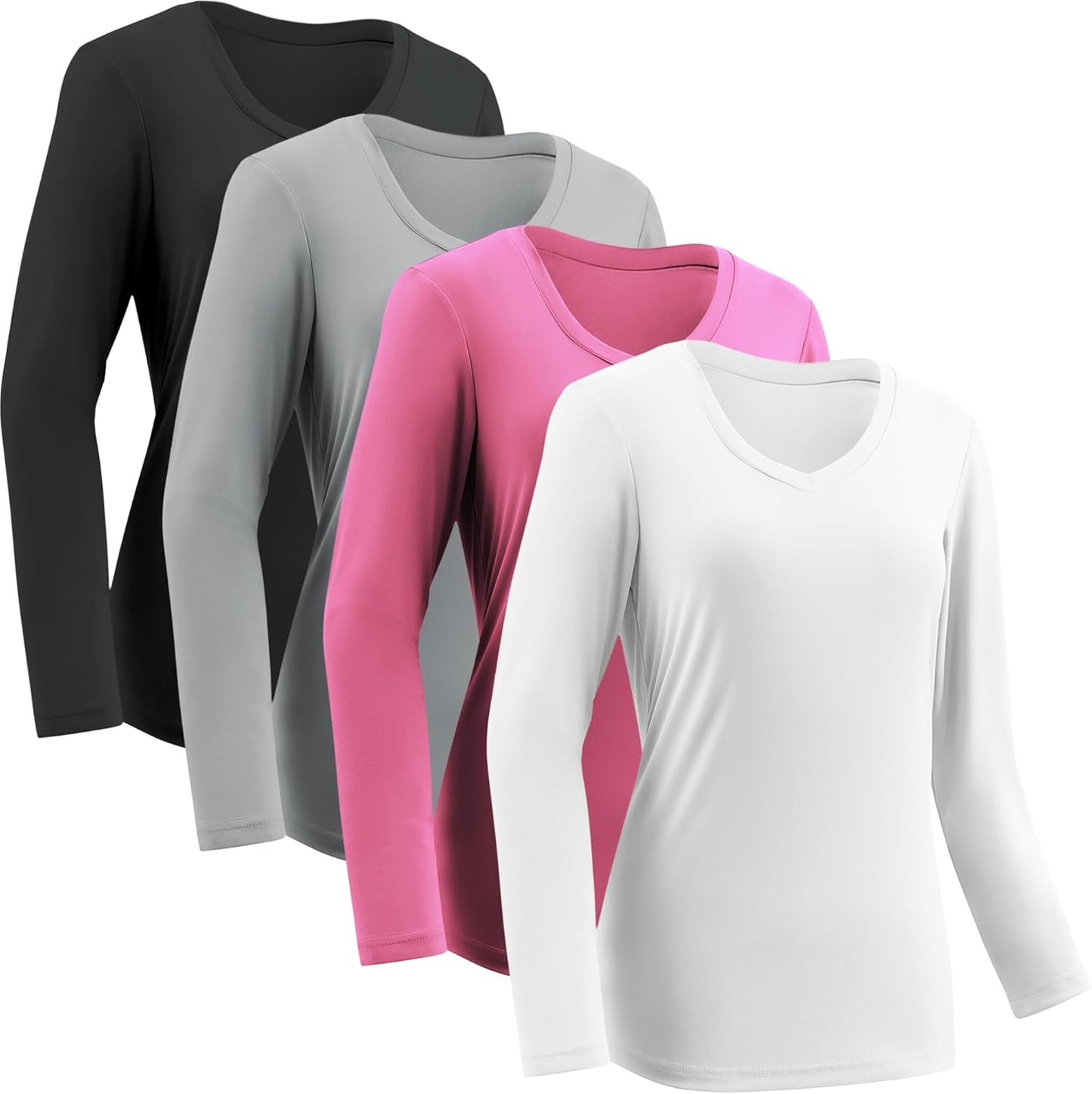 Moisture Wicking Shirts for Women Quick Dry Athletic Tops