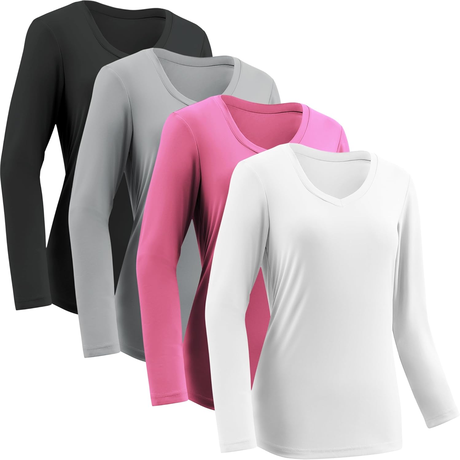 Moisture Wicking Shirts for Women Quick Dry Athletic Tops