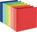2-inch 3 Ring Binder with 2 Pockets - Durable 6-Pack for Office
