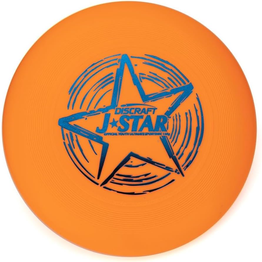Discraft J Star Youth Orange Ultimate Frisbee