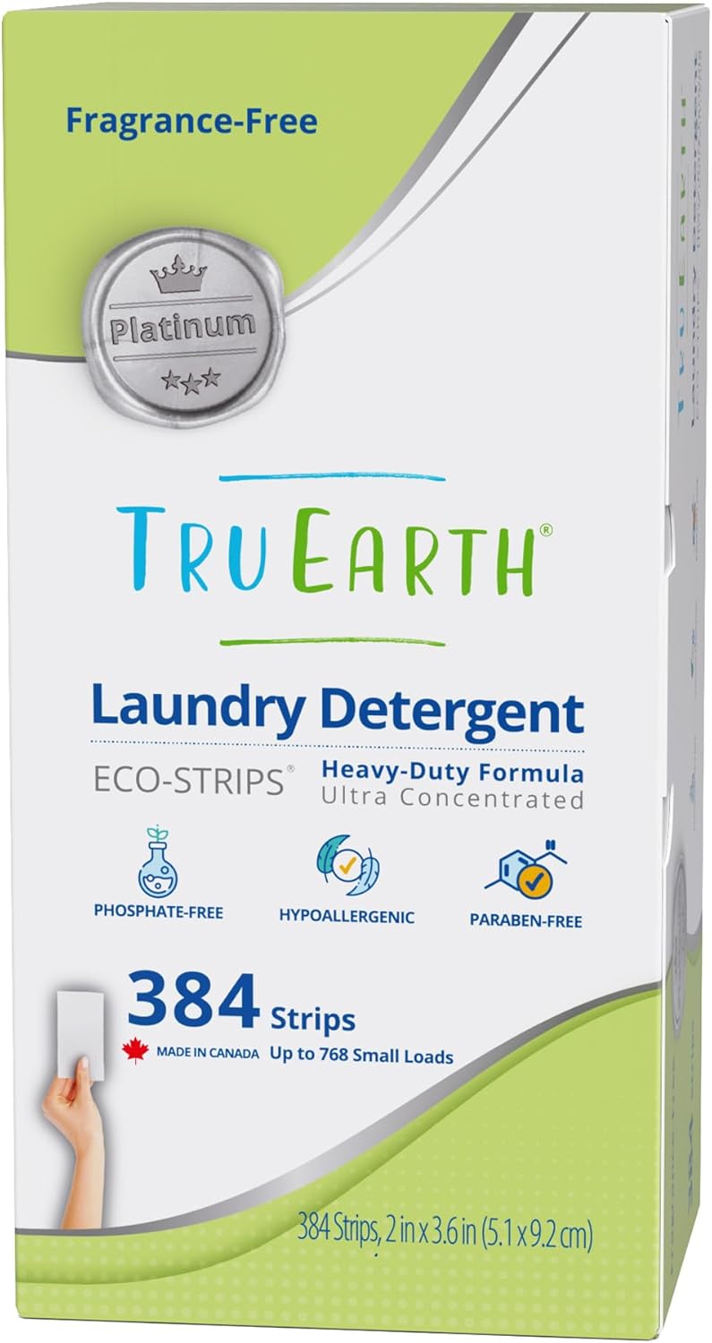 Tru Earth Platinum Heavy Duty Laundry Detergent Sheets Review