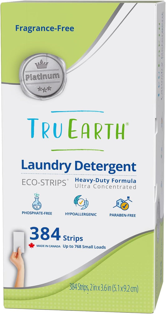 Tru Earth Platinum Heavy Duty Laundry Detergent Sheets Review