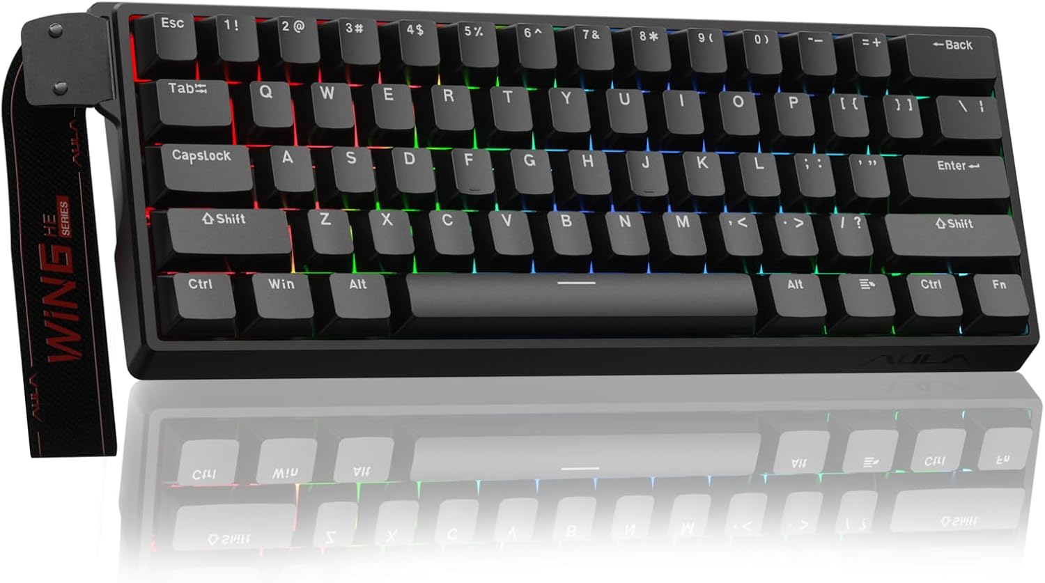 AULA WIN60 HE - 60% Mechanical Gaming Keyboard with RGB Lighting