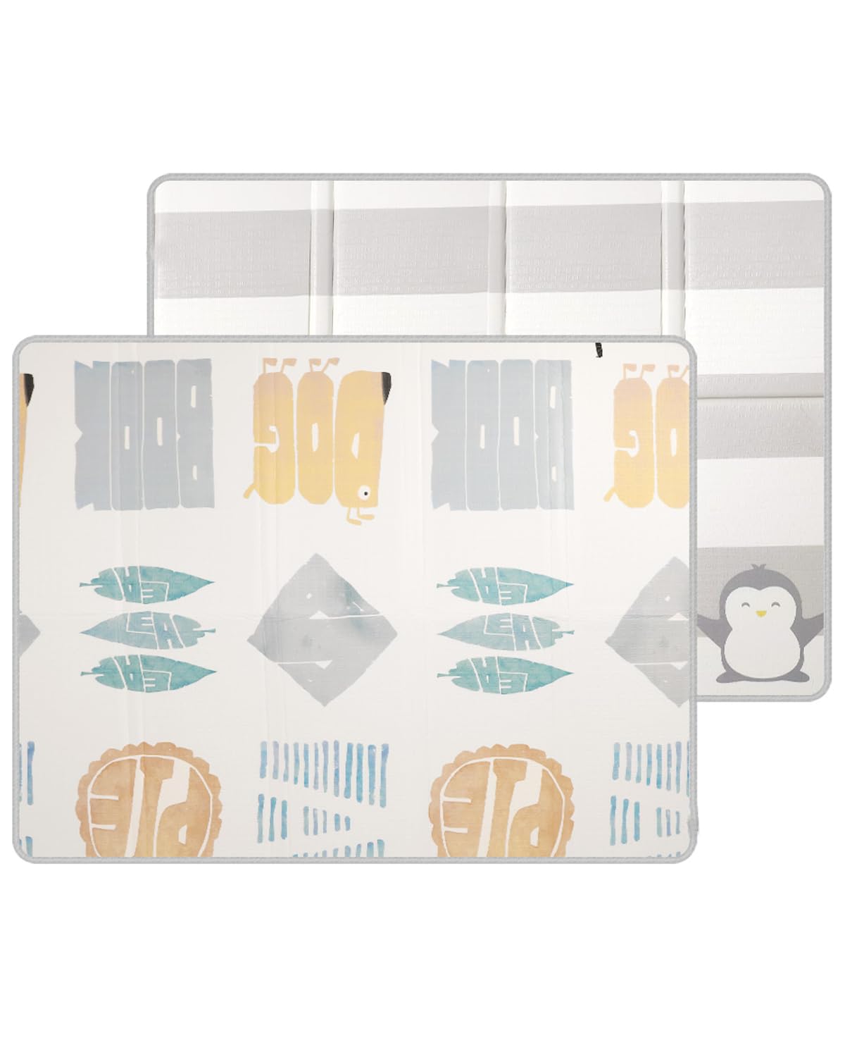 Large Baby Floor Play Mat, 79x71 Inch Thick Waterproof Mat