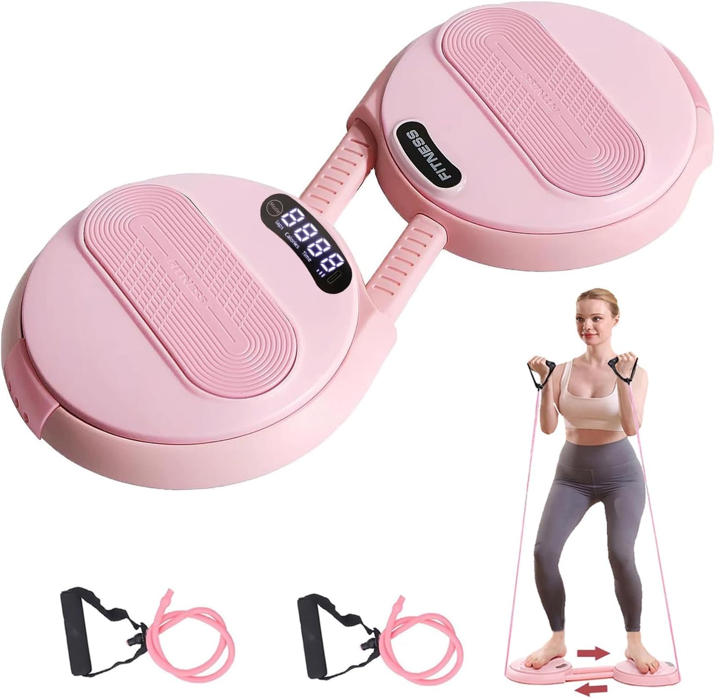 Adjustable Waist Twister: Trim Belly Fat!