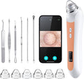 Facial Pore Blackhead Remover Vacuum 1080P Camera - Orange Model