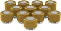 PrimoChill 14mm OD Rigid SX Fitting 12 Pack - Gold