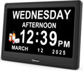 Soobest 12 in Digital Dementia Clock for Seniors - Extra Large Display