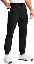 Soothfeel Men's Stretch Golf Joggers - 4 Pockets Slim Fit