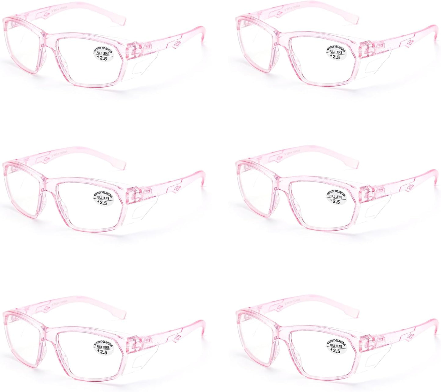ProtectX Stylish Anti-Fog Safety Glasses with UV Protection