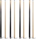 20 OZ Pool Cue Sticks Set of 2 or 4 - Versatile Two-Piece Cues