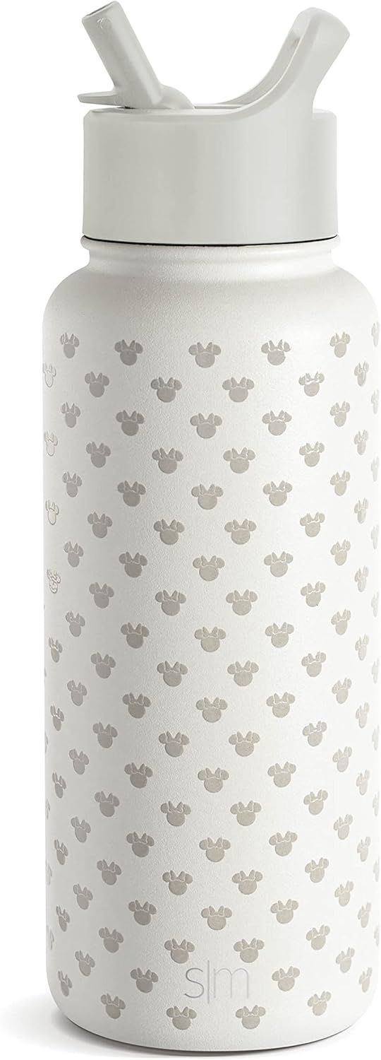 Minnie Mouse Character Water Bottle with Straw Lid - 32oz