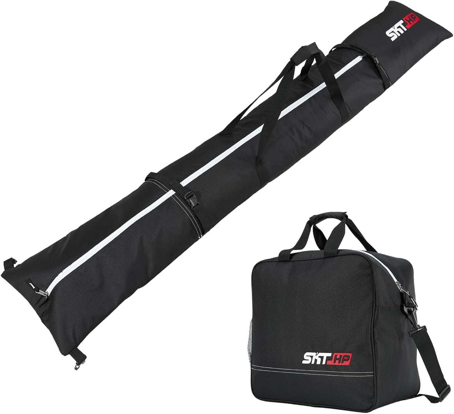 Premium Ski & Boot Bag Set, 200 cm Skis, US13 Boots