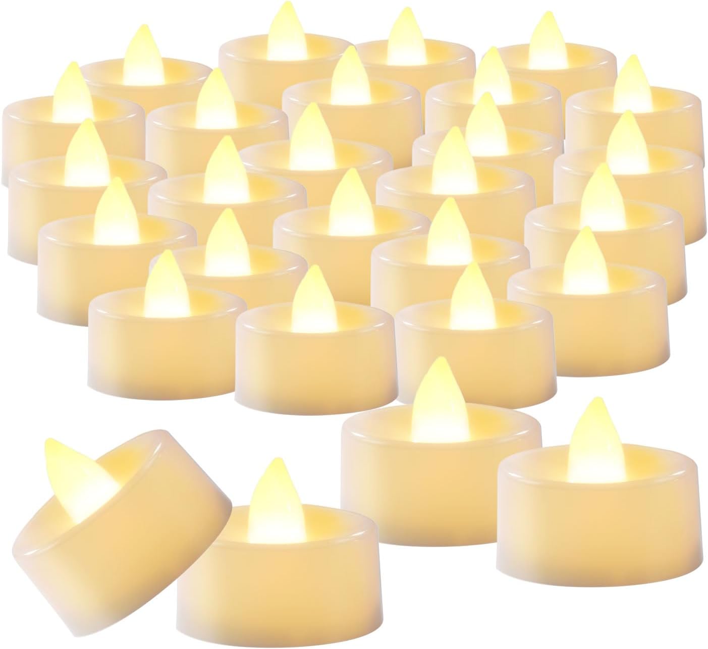 Beichi 100-Pack Flameless LED Tea Light Candles for Events