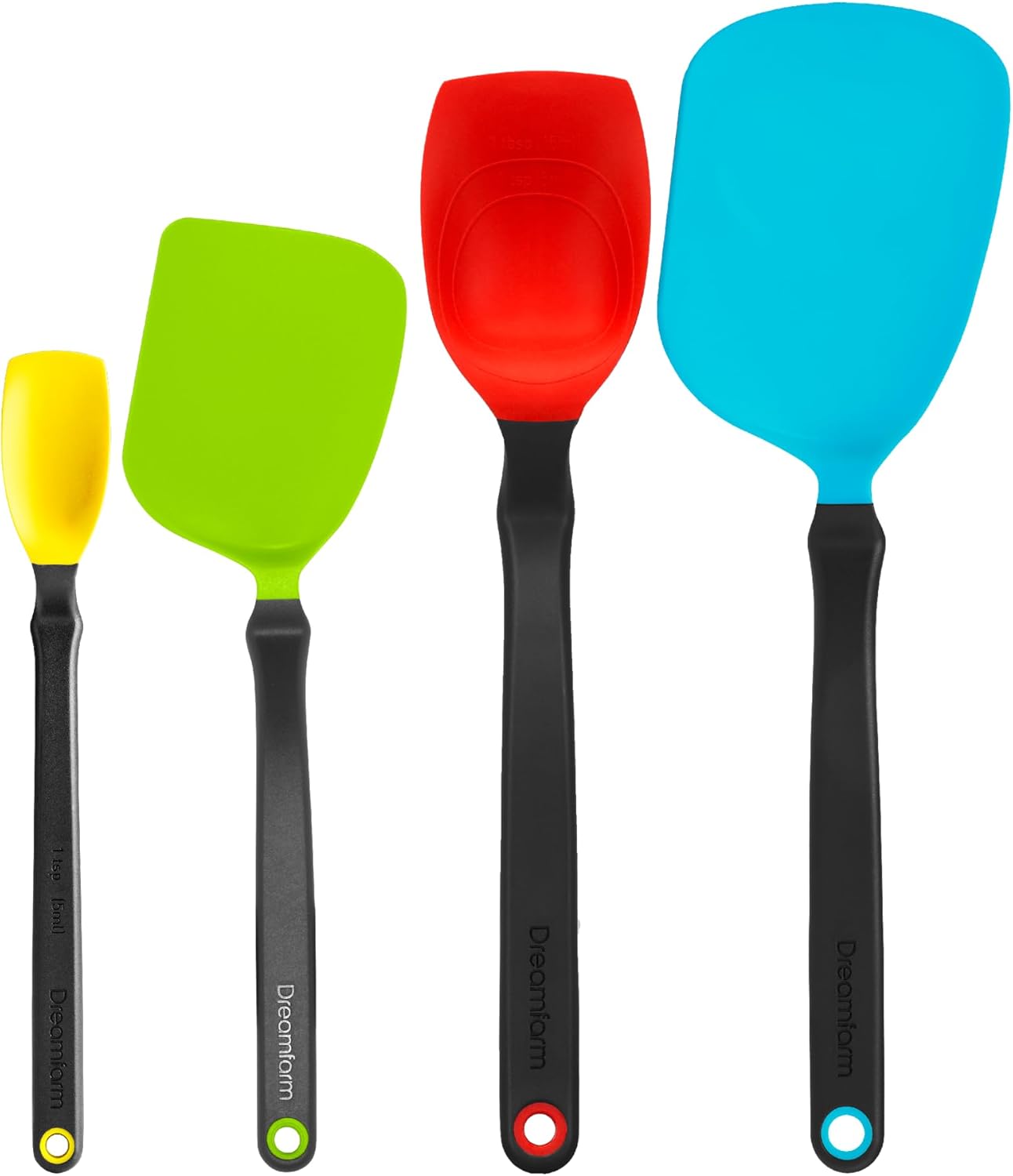 Dreamfarm Silicone & Nylon Non-Stick Kitchen Utensils Set