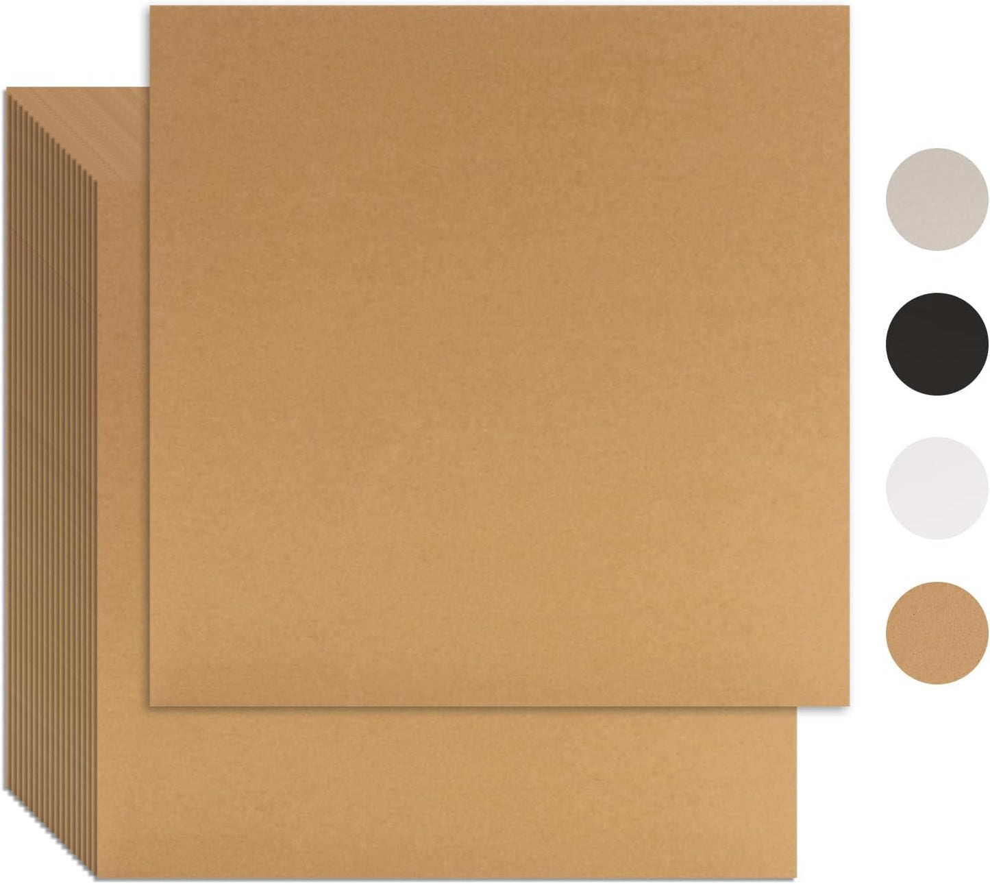 25 Pcs Heavy Duty Chipboard for Book Binding and DIY Projects