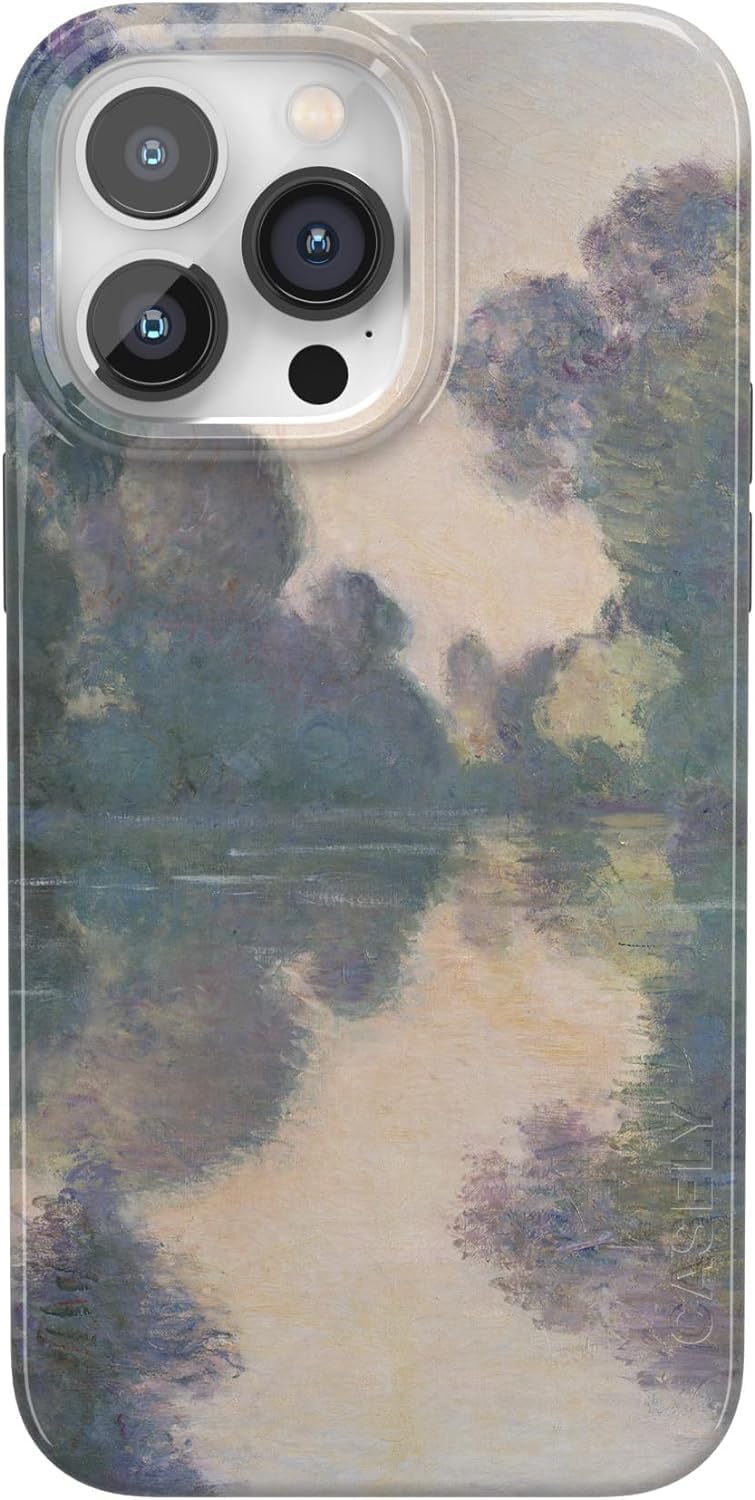 Casely iPhone 14 Pro Case - Monets Morning Classic Design