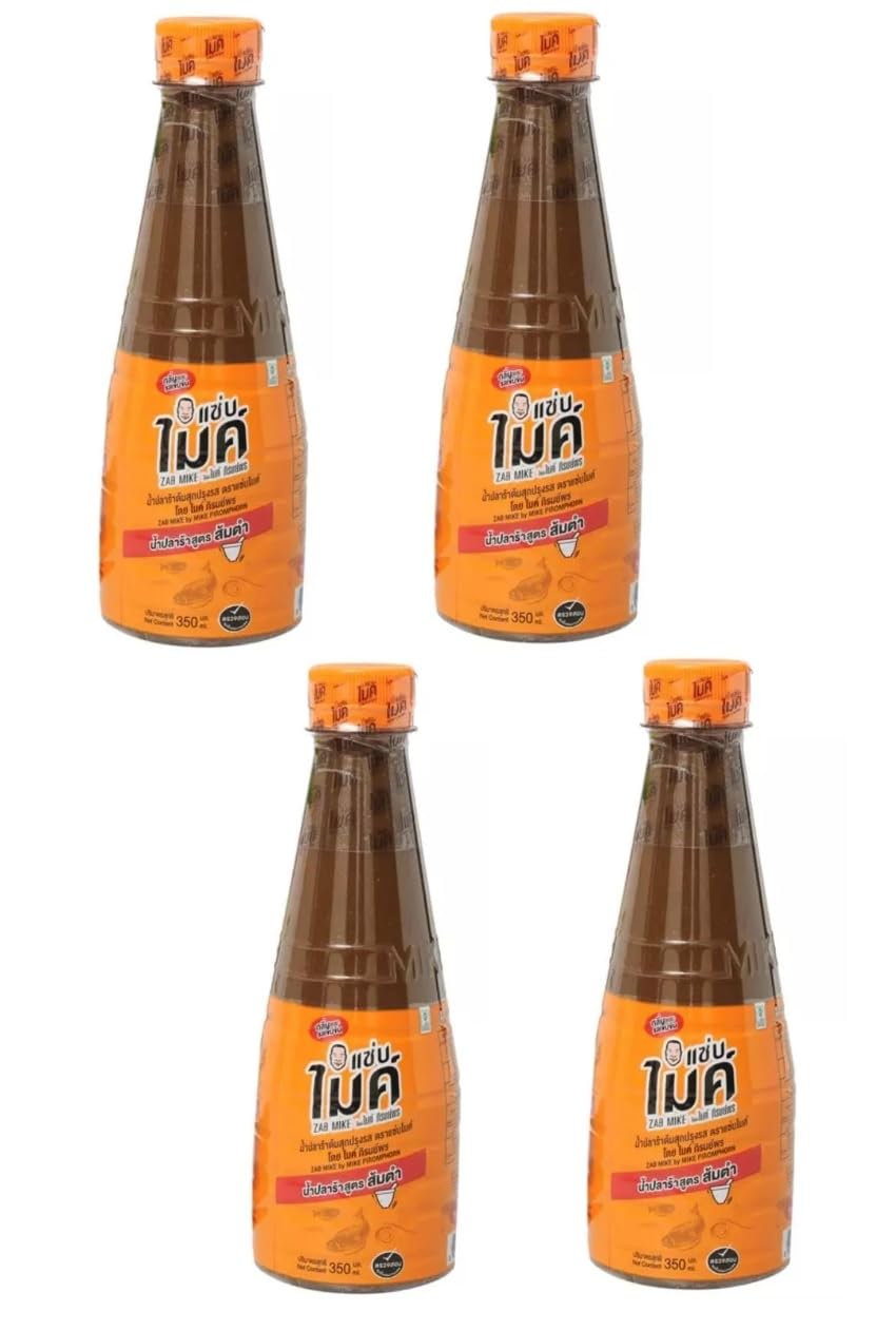 AquaNation ZAB MIKE Thai Fermented Fish Sauce for Som Tum