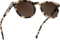 WearMe Pro Round Polarized Sunglasses for Women - Retro UV Protection