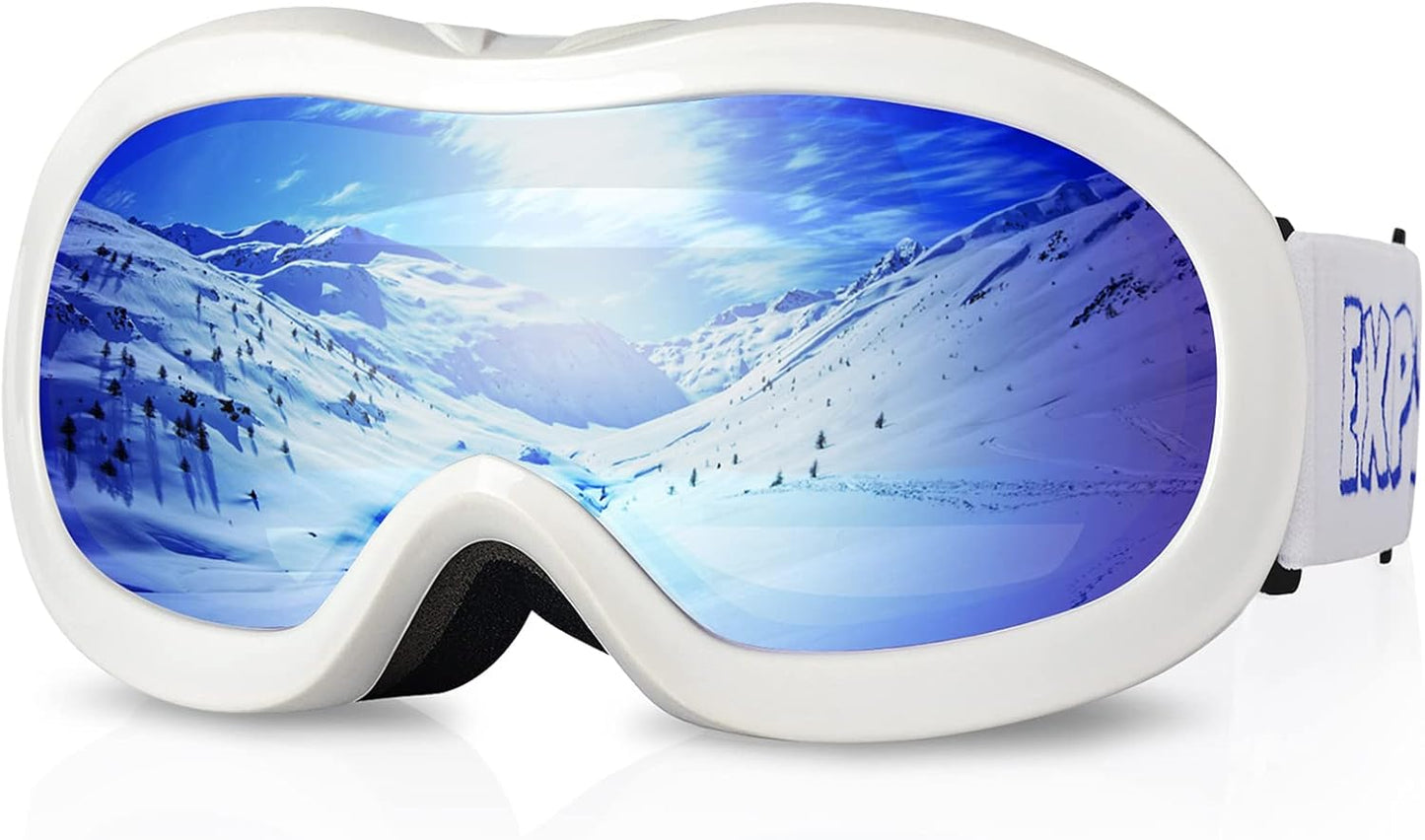 Anti-Fog Kids Ski Goggles for Clear Vision | ToMax Sports