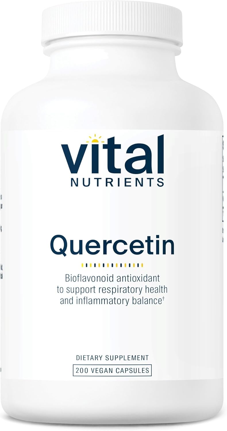 Vegan Quercetin Supplement for Sinus, Respiratory, and Heart Health