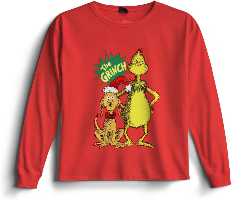 The Grinch Crewneck Holiday Tee for Kids
