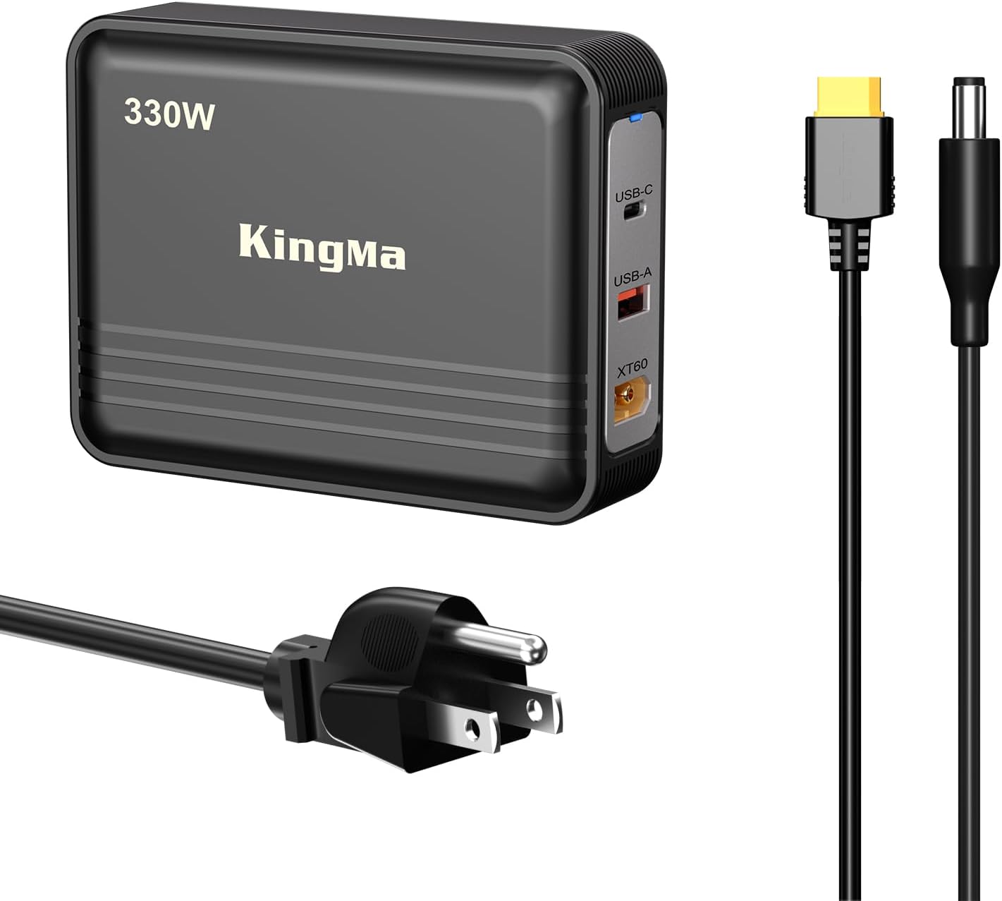 330W GaN PD 3.0 Fast Charger with XT60 Port for Laptops